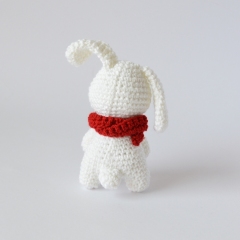 Christmas Bunny amigurumi by Elisas Crochet
