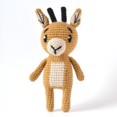 Claire the Gazelle amigurumi pattern by Elisas Crochet