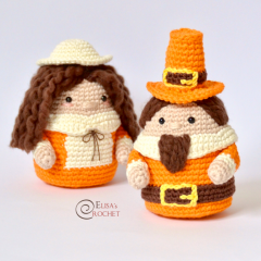 Dorothy the Pilgrim amigurumi by Elisas Crochet