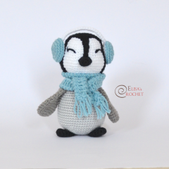 Frosty the Baby Penguin amigurumi by Elisas Crochet