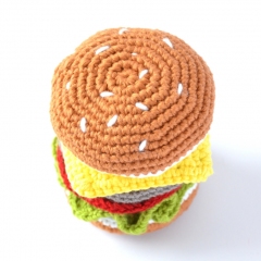 Hamburger  amigurumi pattern by Elisas Crochet
