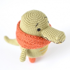 Kyle the Crocodile amigurumi by Elisas Crochet