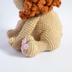 Leo the Lion amigurumi pattern by Elisas Crochet