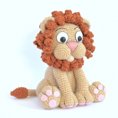 Leo the Lion amigurumi pattern by Elisas Crochet