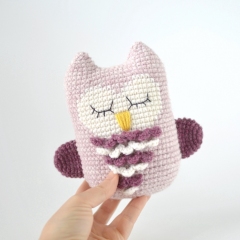 Lily the Owl amigurumi pattern by Elisas Crochet