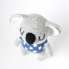 Magnum the Koala amigurumi by Elisas Crochet