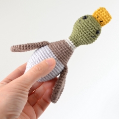Miles the Mallard amigurumi by Elisas Crochet