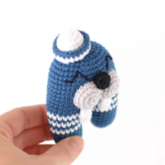 Mister Walrus amigurumi pattern by Elisas Crochet