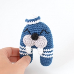 Mister Walrus amigurumi by Elisas Crochet