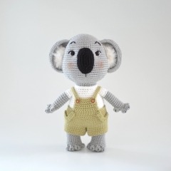 Pierre the Koala amigurumi pattern by Elisas Crochet