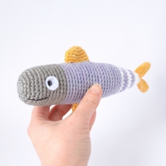 Ralph the Fish amigurumi pattern by Elisas Crochet
