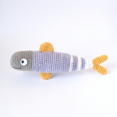 Ralph the Fish amigurumi by Elisas Crochet