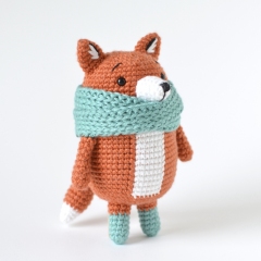 Rudy the Fox amigurumi pattern by Elisas Crochet