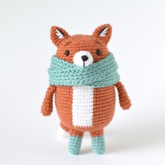 Rudy the Fox amigurumi pattern by Elisas Crochet