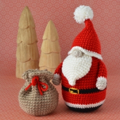 Santa Claus amigurumi by Elisas Crochet