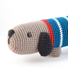 Sausage Dog amigurumi by Elisas Crochet