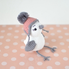 Snowbird amigurumi pattern by Elisas Crochet