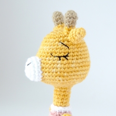 Joanna the Giraffe amigurumi by Elisas Crochet