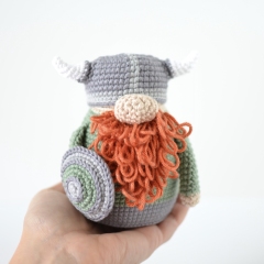 Viking Gnome amigurumi by Elisas Crochet