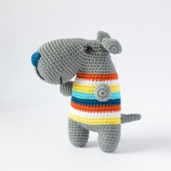 Willy the Dog amigurumi pattern by Elisas Crochet