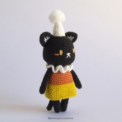 Candy the Cat amigurumi pattern by Lemon Yarn Creations