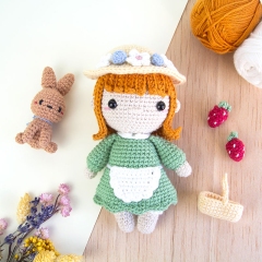 Chloe and Coco amigurumi pattern by Lemon Yarn Creations