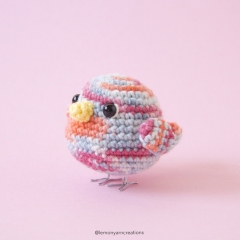 Chubby Bird amigurumi by Lemon Yarn Creations