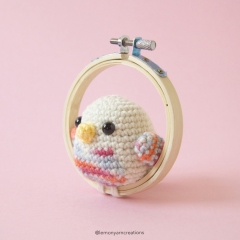 Chubby Bird amigurumi pattern by Lemon Yarn Creations