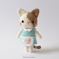 Cookie the Kitty amigurumi pattern by Lemon Yarn Creations