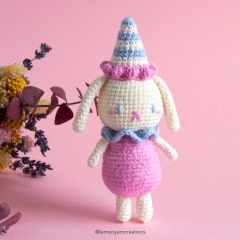 Cotton Bunny amigurumi pattern by Lemon Yarn Creations