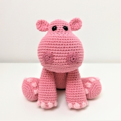 Holly the flying hippo amigurumi pattern by Mrs Milly