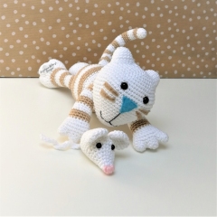 Kobus the cat amigurumi pattern by Mrs Milly