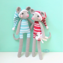 Mouse Mara amigurumi by Mrs Milly