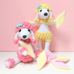 Pippa Poodle amigurumi pattern by Mrs Milly