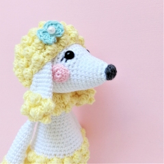 Pippa Poodle amigurumi by Mrs Milly
