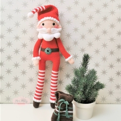 Santa amigurumi by Mrs Milly