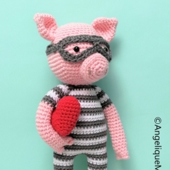 Thief of hearts amigurumi pattern by Mrs Milly