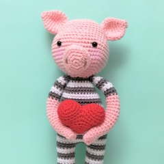 Thief of hearts amigurumi pattern by Mrs Milly