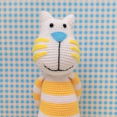 Tiger amigurumi by Mrs Milly