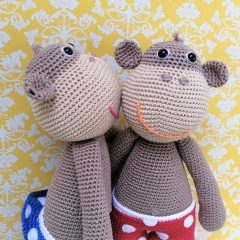 Ziggy and Zoë amigurumi pattern by Mrs Milly