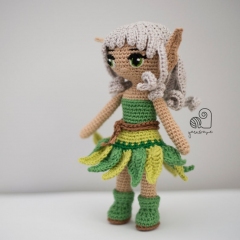 Audrey the Forest Elf amigurumi pattern by YarnWave