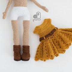 Doll Emma amigurumi by YarnWave