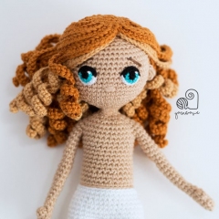 Doll Emma amigurumi pattern by YarnWave