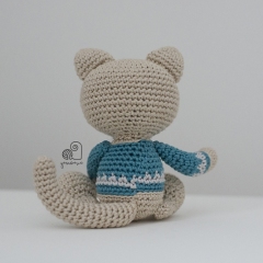 Neko the Cat amigurumi pattern by YarnWave