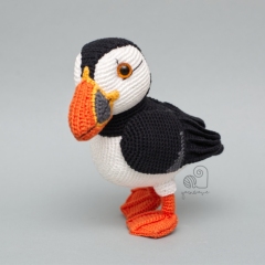 Peppe The Puffin amigurumi by YarnWave