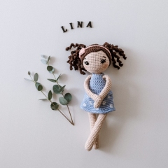Lina, the girl amigurumi by leami