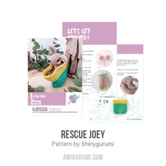 Rescue Joey amigurumi pattern by Shinygurumi