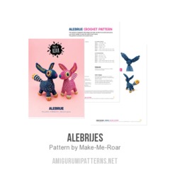Alebrijes amigurumi pattern by Make Me Roar