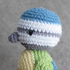 Bluetit amigurumi pattern by Ms. Eni