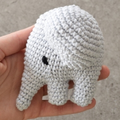 Elli elephant amigurumi pattern by Ms. Eni